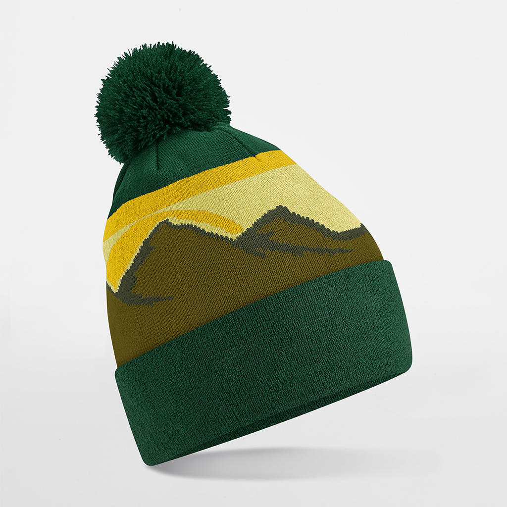 Beechfield 11669 - Mountain Peaks Pom Pom Beanie