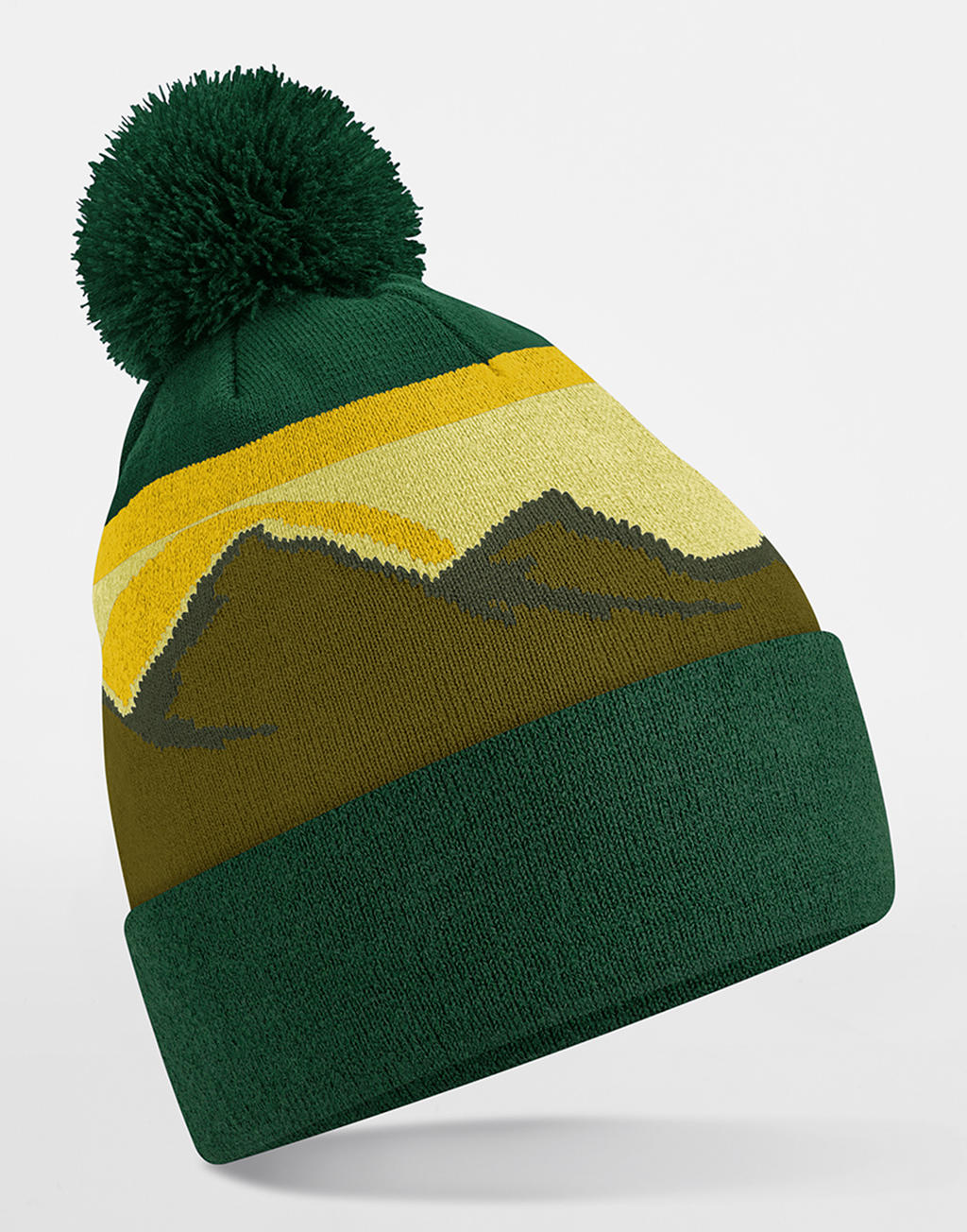 Beechfield 11669 - Mountain Peaks Pom Pom Beanie