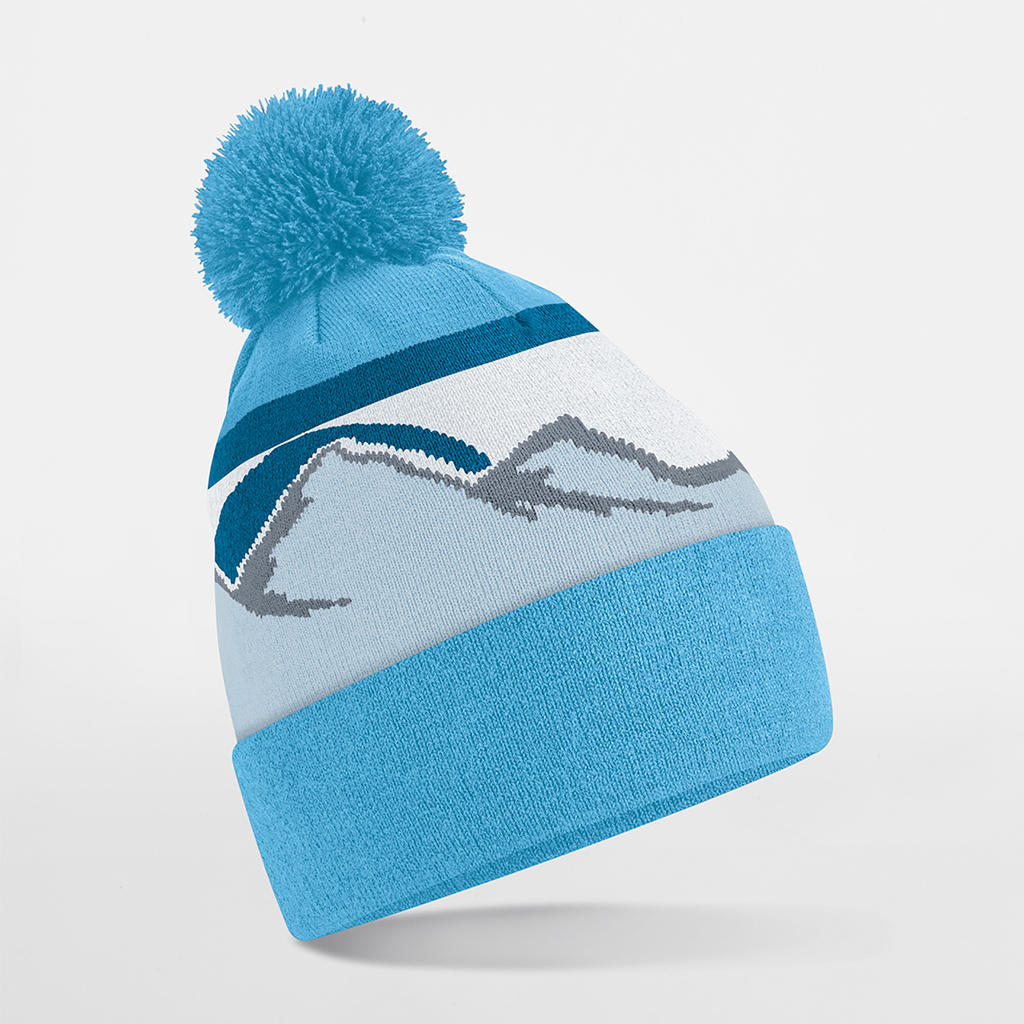 Beechfield 11669 - Mountain Peaks Pom Pom Beanie