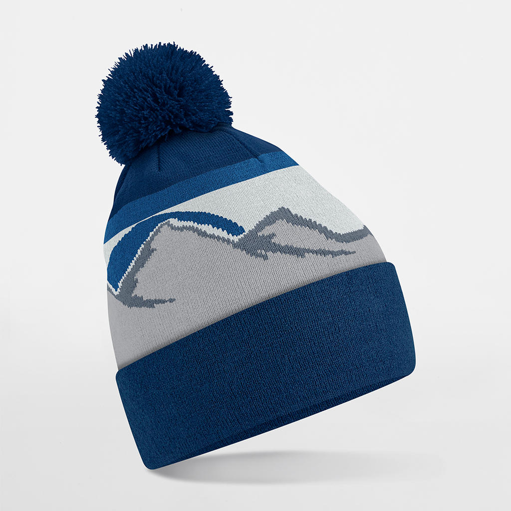 Beechfield 11669 - Mountain Peaks Pom Pom Beanie