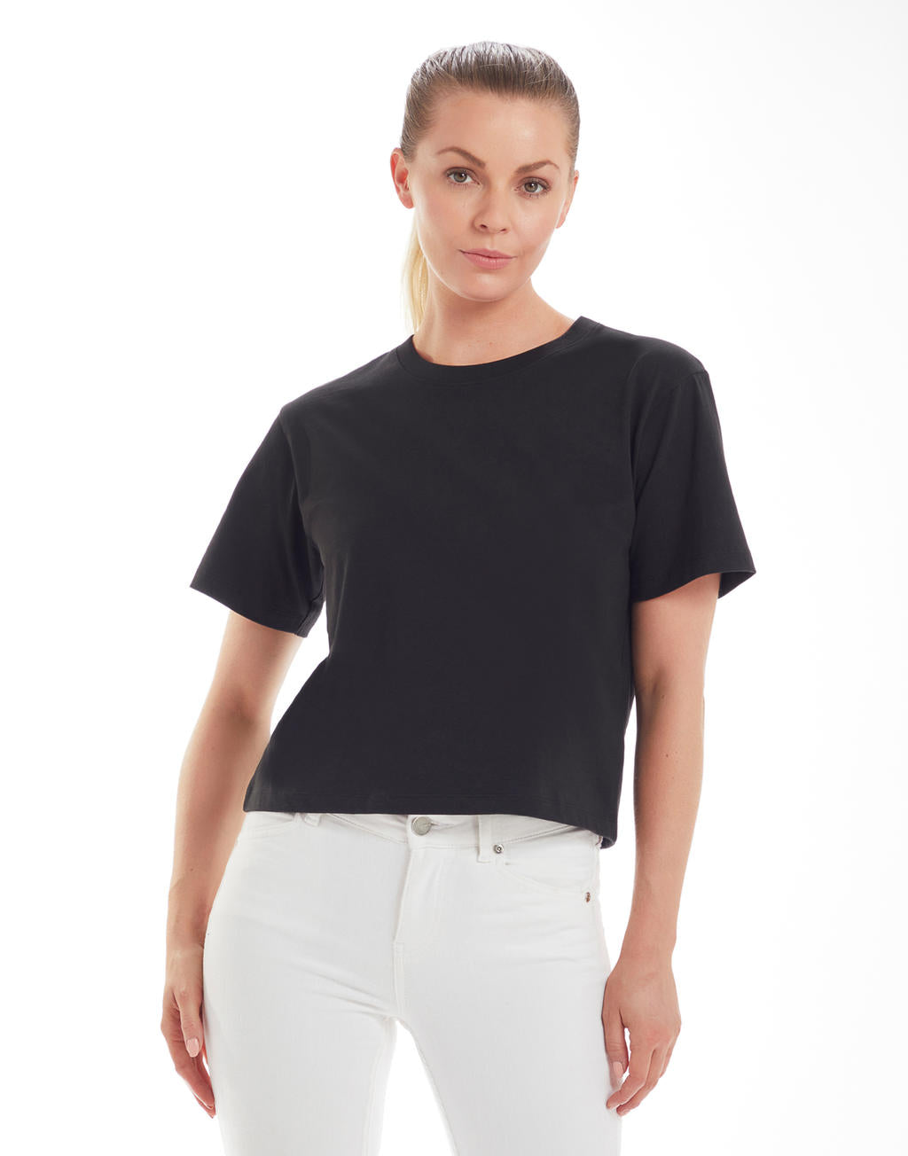 Mantis 18348 - Women's Cropped Heavy T