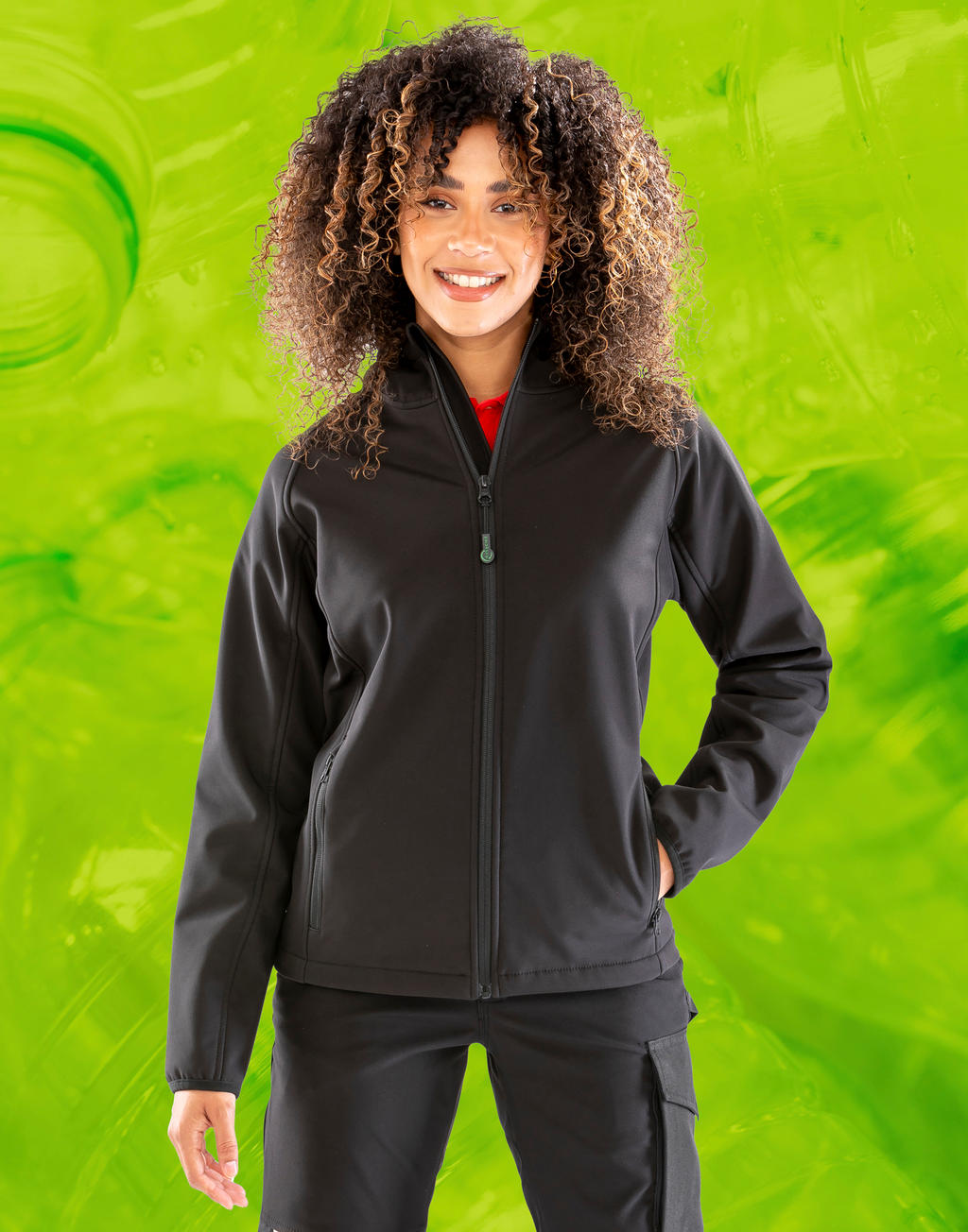 Women's Recycled 3-Layer Hooded Softshell - Jacket | 21333