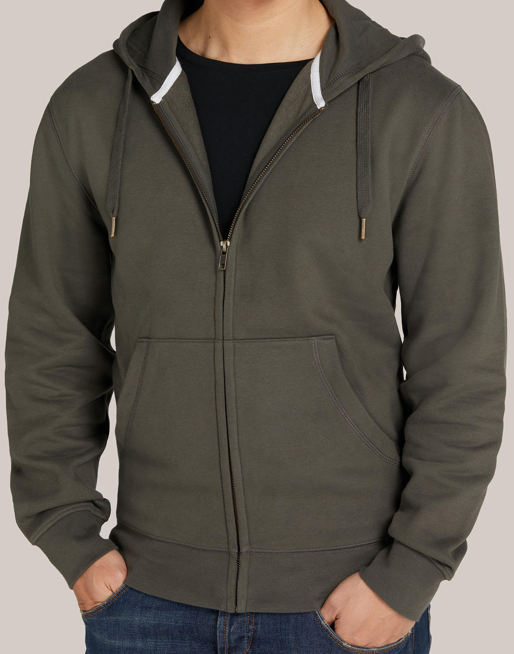 SG Signature Tagless Hooded Full Zip Unisex | 23152