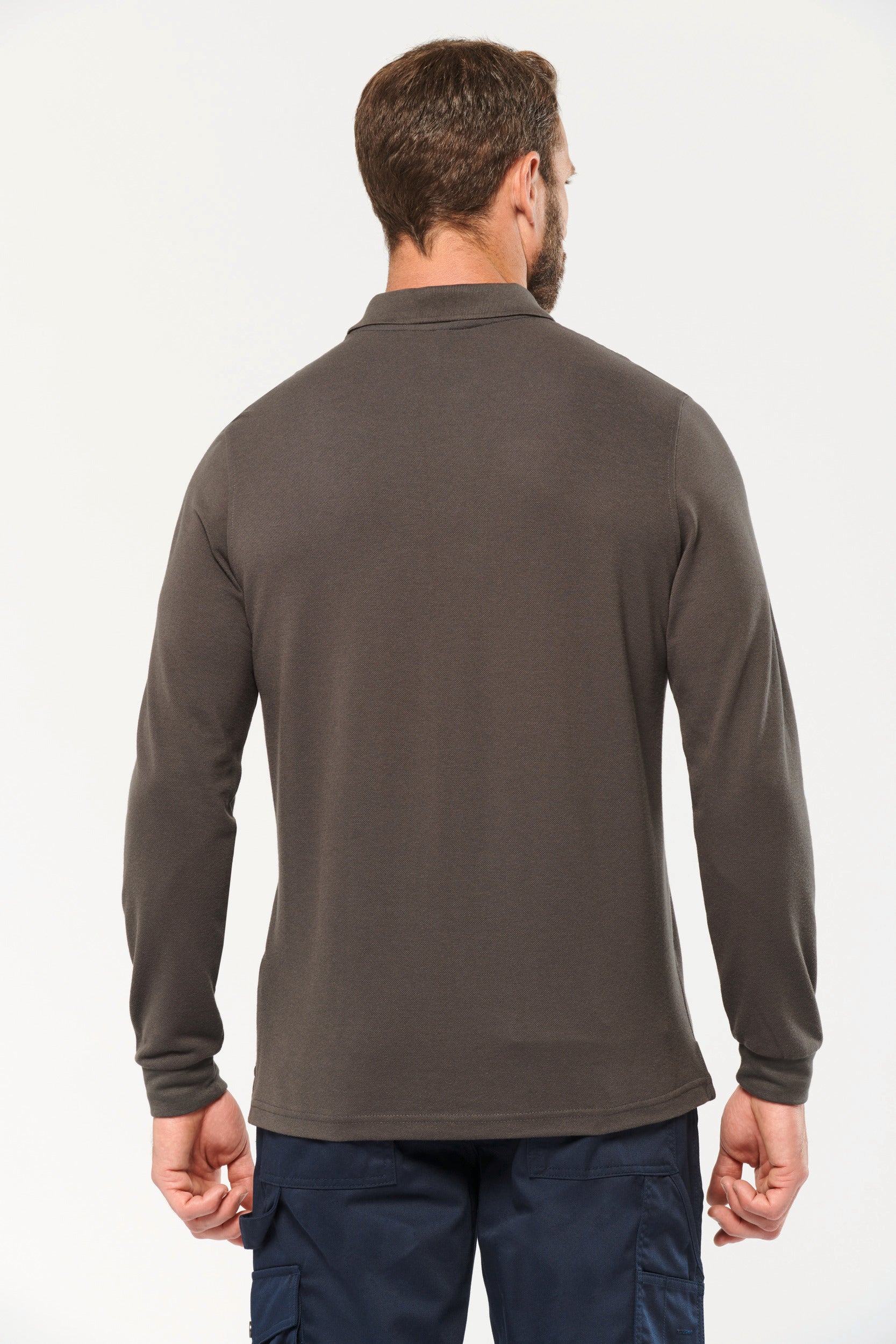 Men's Long-sleeved Polo Shirt | WK276