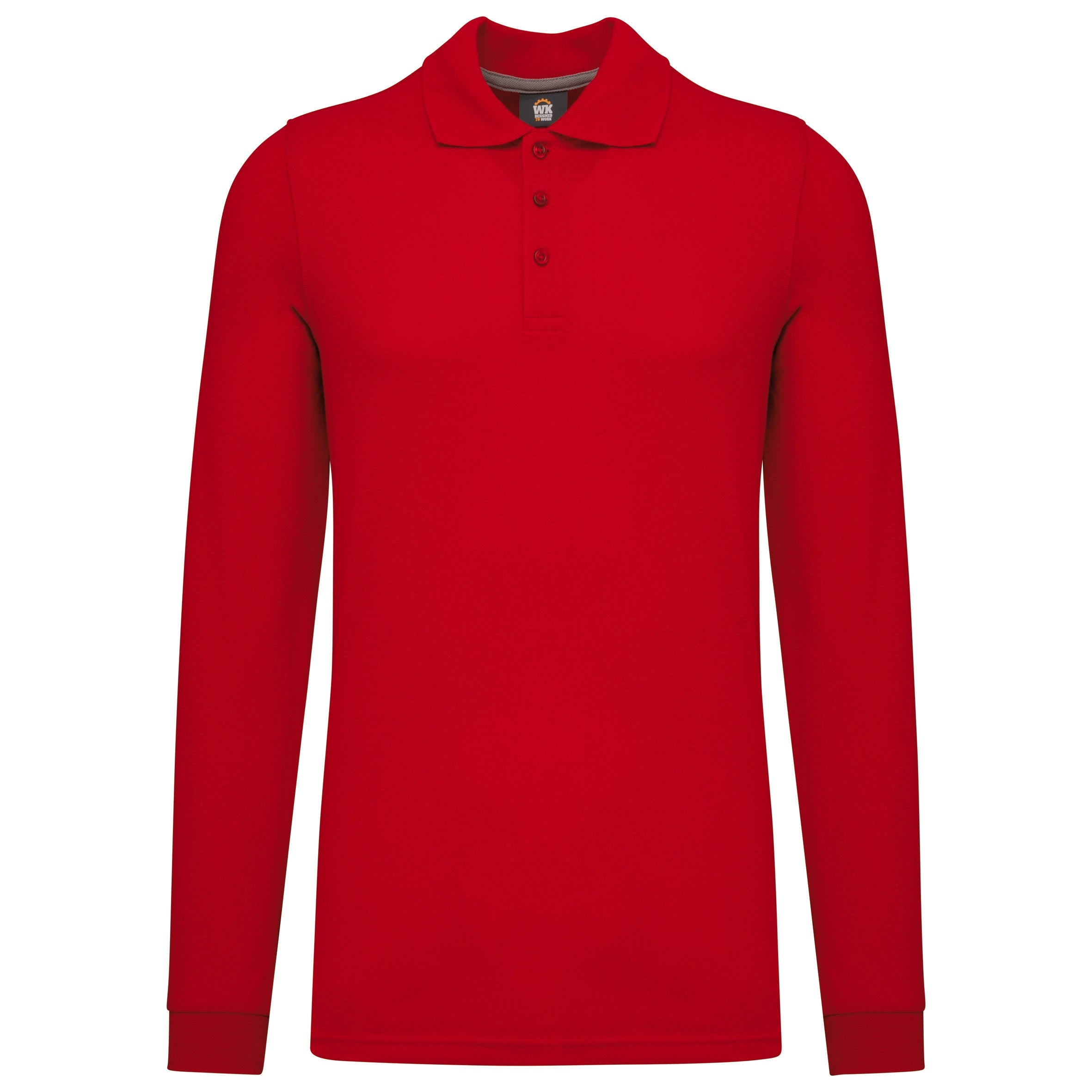 Men's Long-sleeved Polo Shirt | WK276