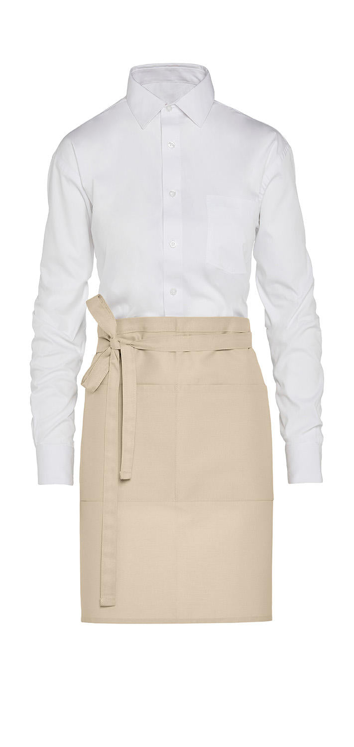 SG Accessories - BISTRO (Ex JASSZ Bistro) 96059 - BRUSSELS - Short Recycled Bistro Apron with Pocket