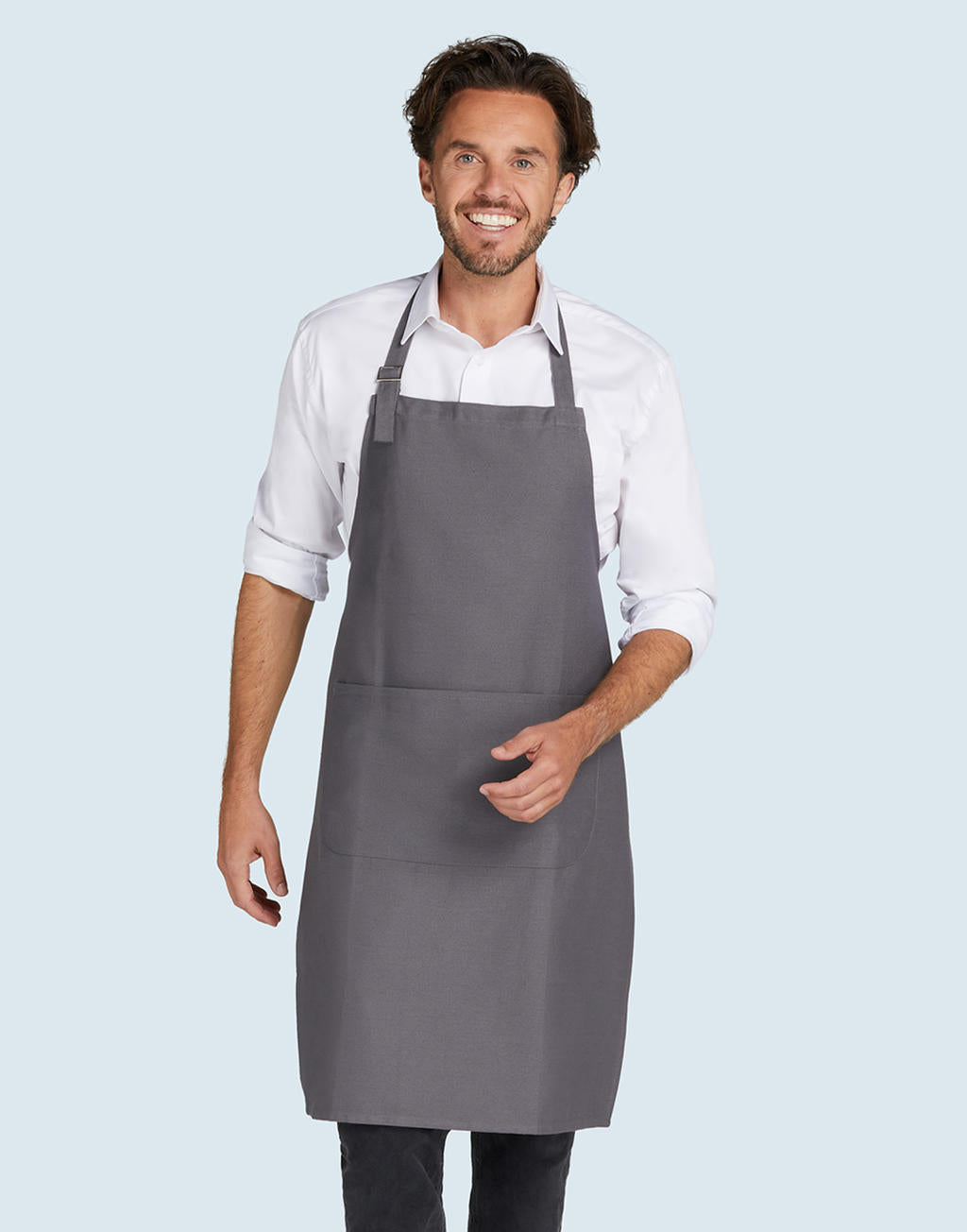 SG Accessories - BISTRO (Ex JASSZ Bistro) 97059 - LISBON - Organic Heavyweight Bib Apron with Pocket