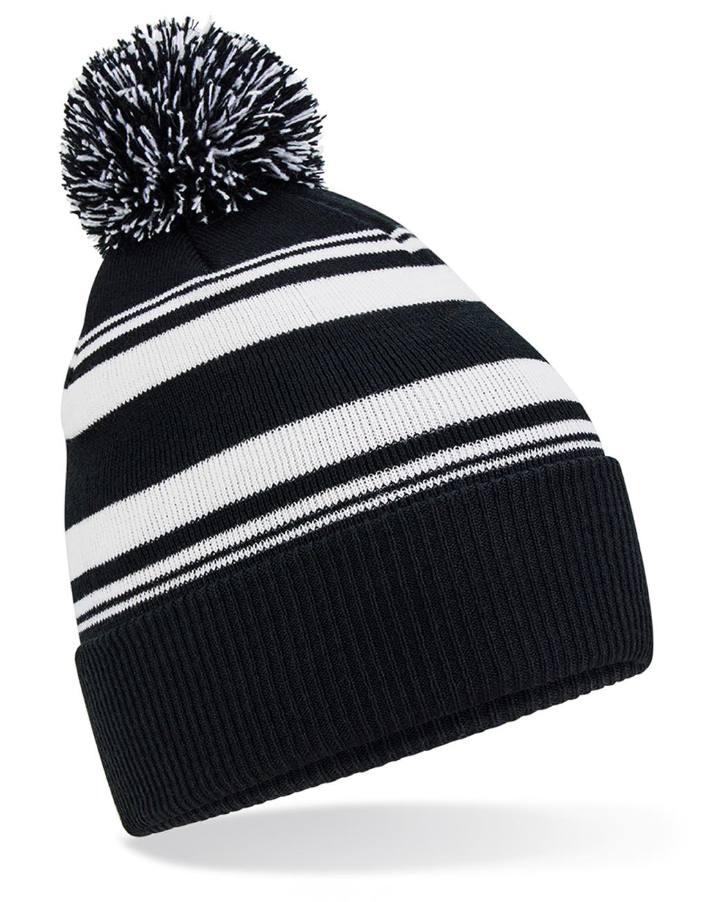 Beechfield 98469 - Striped Fan Beanie