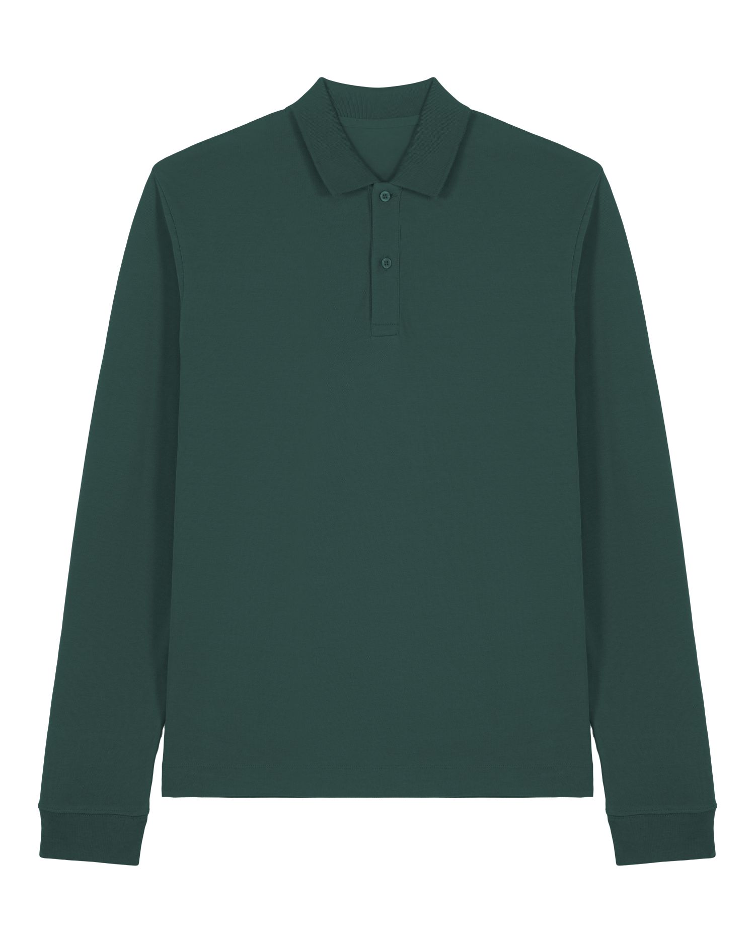 Unisex Organic Cotton Long Sleeve Polo - 240 GSM | Prepster 2.0 STPU223