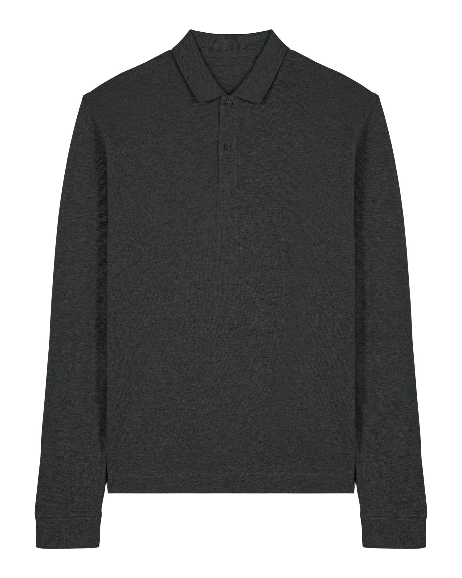 Unisex Organic Cotton Long Sleeve Polo - 240 GSM | Prepster 2.0 STPU223