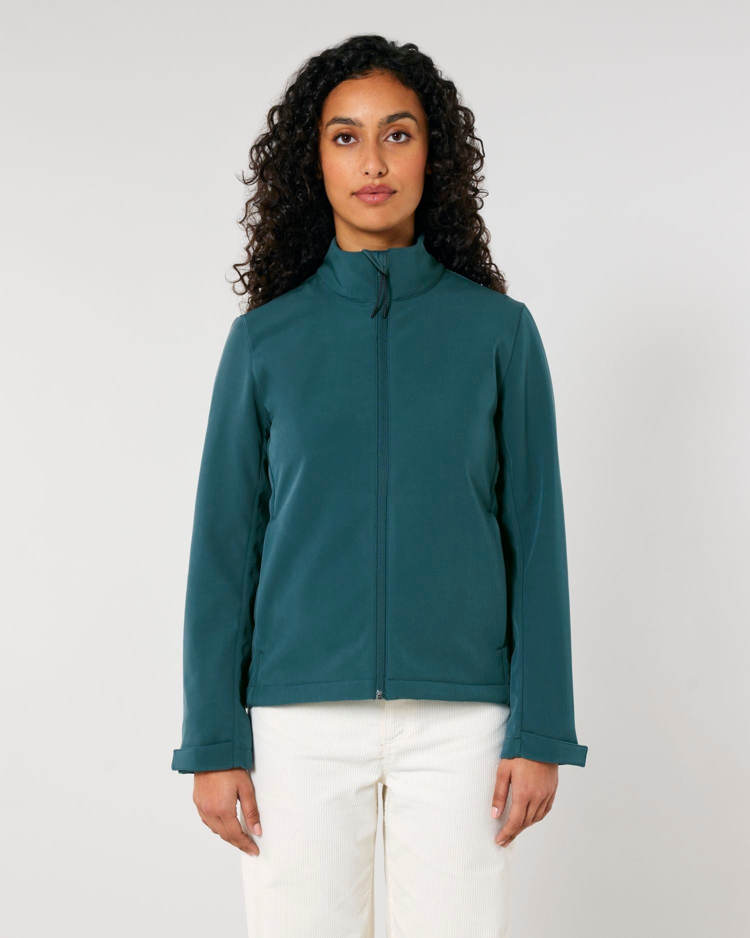 Women's Water-Repellent Softshell Jacket - 342 GSM | Stella Navigator STJW166