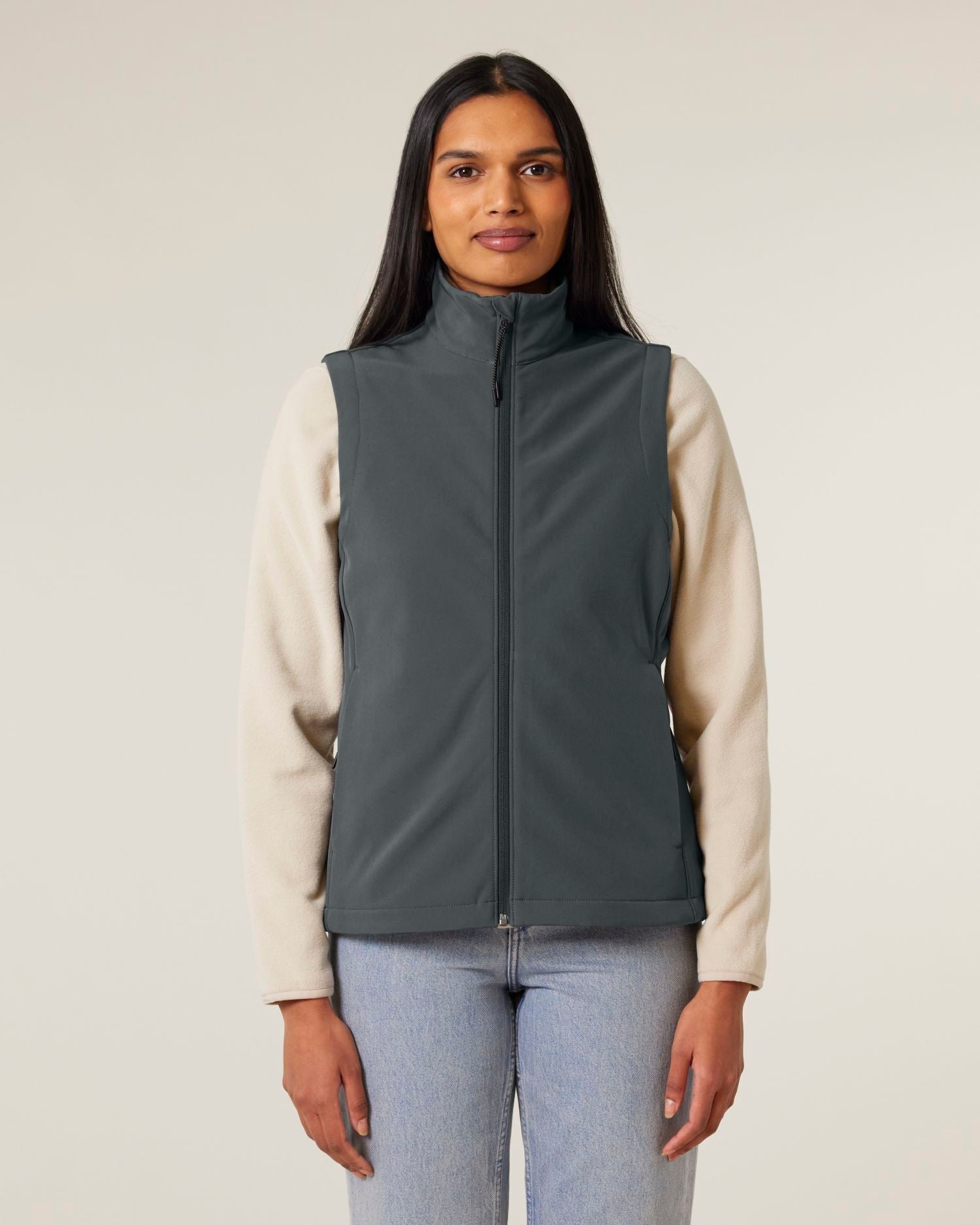 Women’s Sleeveless Water-Repellent Softshell Jacket - 315 GSM | Stella Trail Blazer STJW236