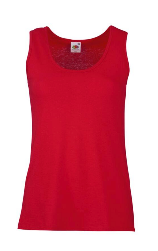 Camiseta Mujer Atleta Fruit of the loom sin mangas SC1376