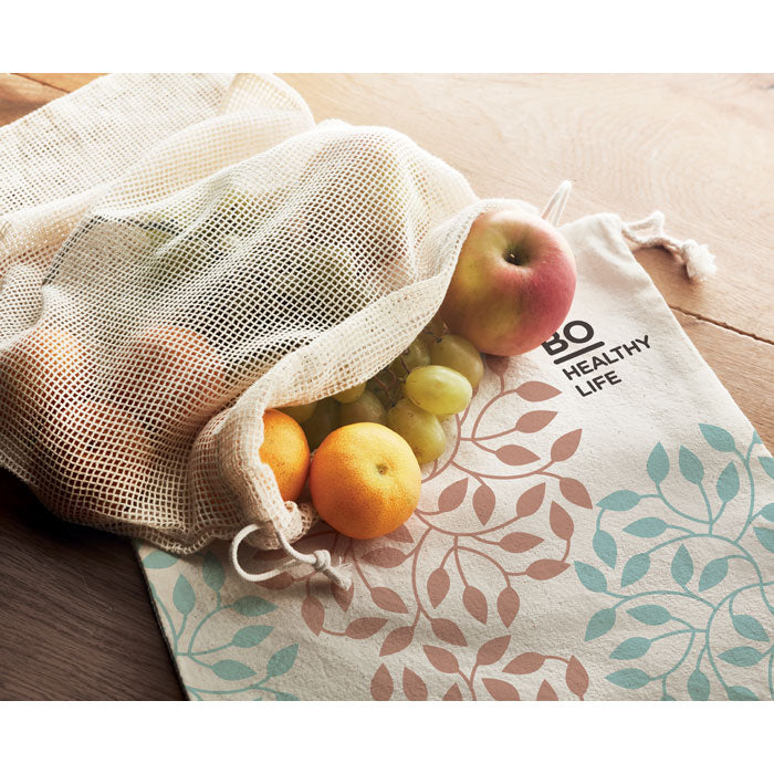 140gr/m²cotton Food Bag | VEGGIE - MO9865