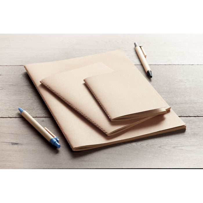 A6 Recycled Notebook 80 Plain | MINI PAPER BOOK - MO9868