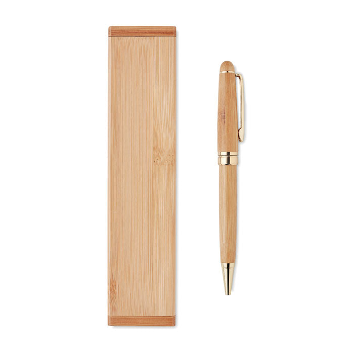 Bamboo Twist Ball Pen In Box | ETNA - MO9912