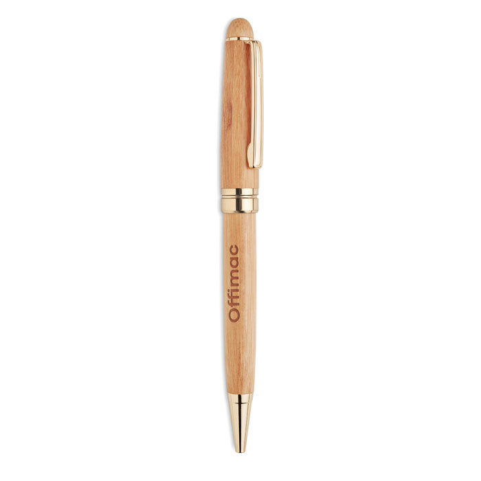 Bamboo Twist Ball Pen In Box | ETNA - MO9912