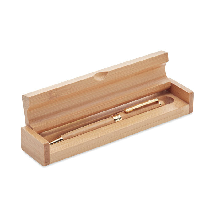 Bamboo Twist Ball Pen In Box | ETNA - MO9912