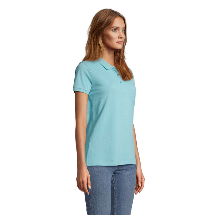 Women’s Organic Cotton Polo Shirt - 170 GSM | SOL'S PLANET WOMEN S03575