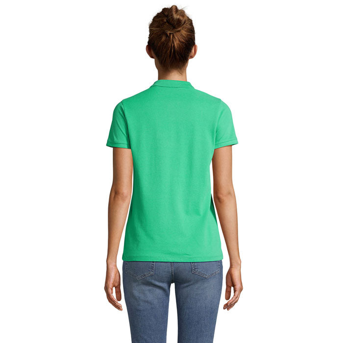 Women’s Organic Cotton Polo Shirt - 170 GSM | SOL'S PLANET WOMEN S03575