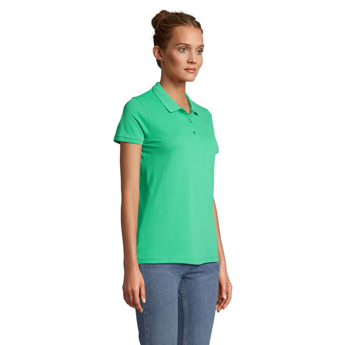 Women’s Organic Cotton Polo Shirt - 170 GSM | SOL'S PLANET WOMEN S03575