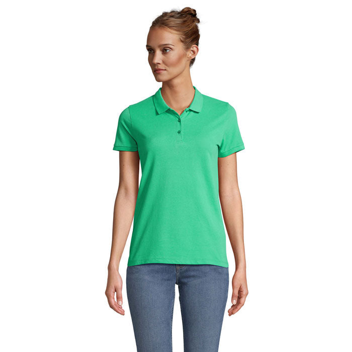 Women’s Organic Cotton Polo Shirt - 170 GSM | SOL'S PLANET WOMEN S03575