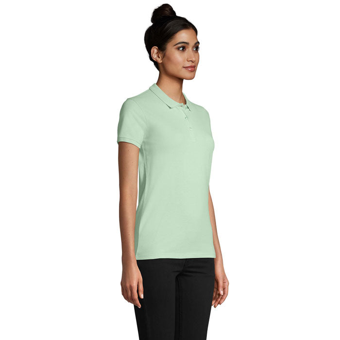 Women’s Organic Cotton Polo Shirt - 170 GSM | SOL'S PLANET WOMEN S03575