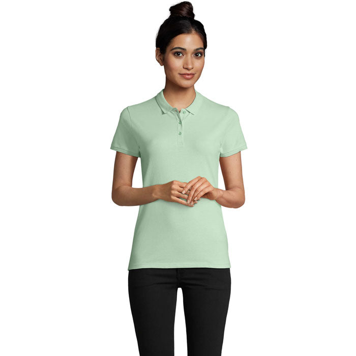 Women’s Organic Cotton Polo Shirt - 170 GSM | SOL'S PLANET WOMEN S03575