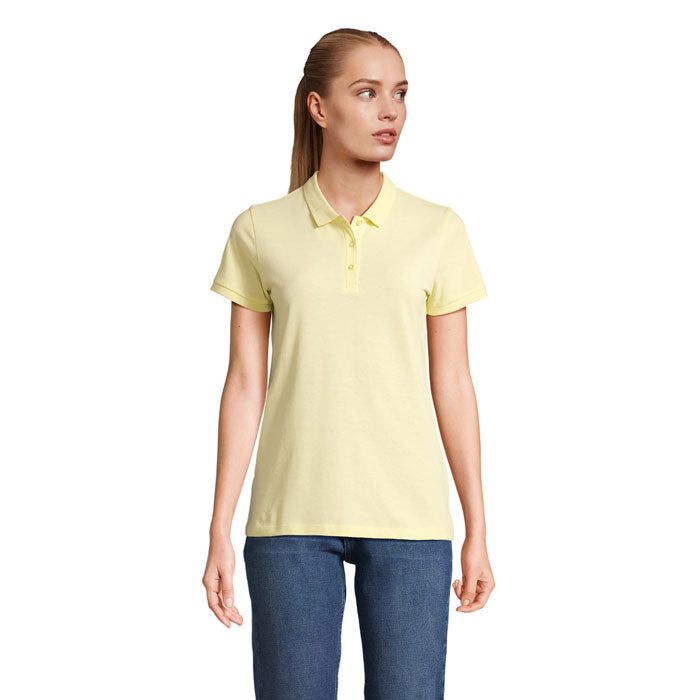 Women’s Organic Cotton Polo Shirt - 170 GSM | SOL'S PLANET WOMEN S03575