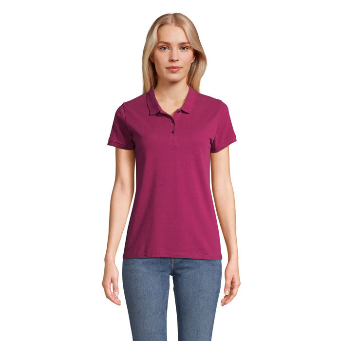 Women’s Organic Cotton Polo Shirt - 170 GSM | SOL'S PLANET WOMEN S03575