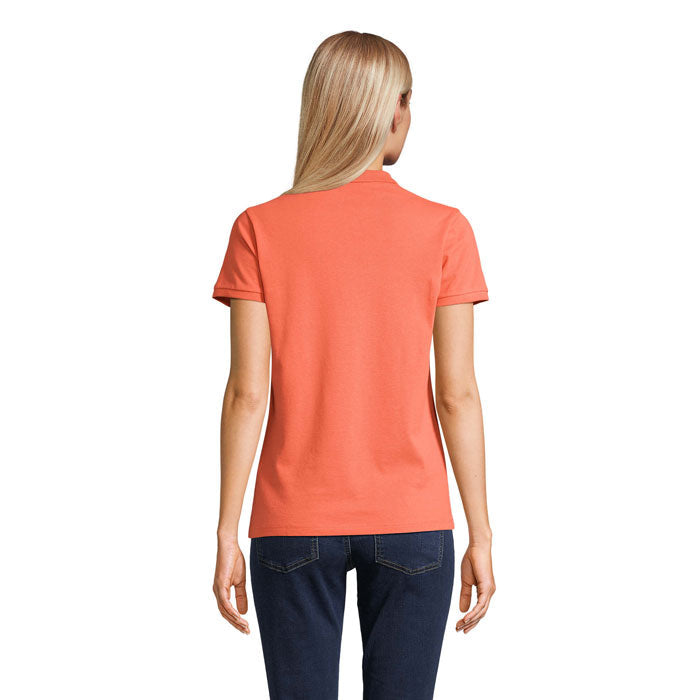 Women’s Organic Cotton Polo Shirt - 170 GSM | SOL'S PLANET WOMEN S03575