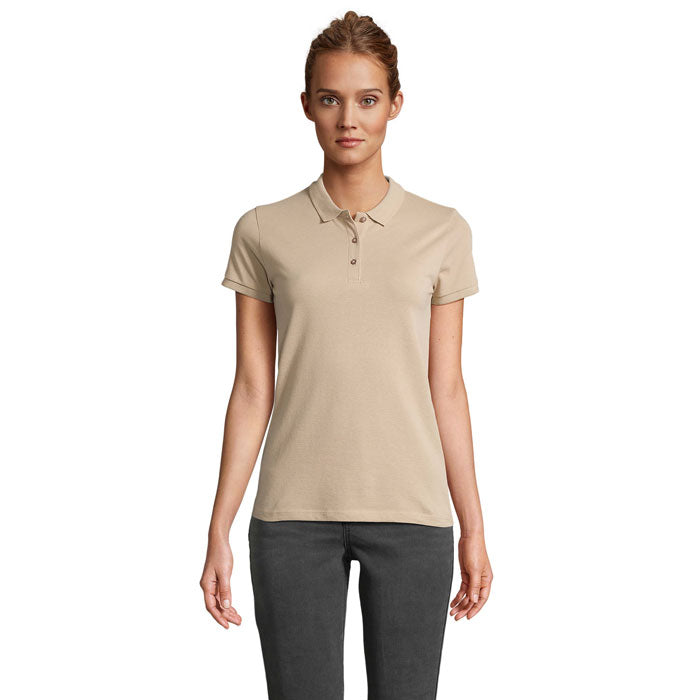 Women’s Organic Cotton Polo Shirt - 170 GSM | SOL'S PLANET WOMEN S03575