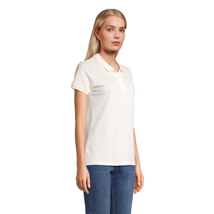 Women’s Organic Cotton Polo Shirt - 170 GSM | SOL'S PLANET WOMEN S03575