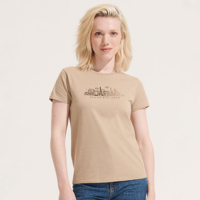 Women's Fitted Organic Cotton T-Shirt - 175 GSM | SOL'S PIONEER S03579