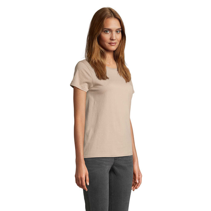 Women's Fitted Organic Cotton T-Shirt - 175 GSM | SOL'S PIONEER S03579