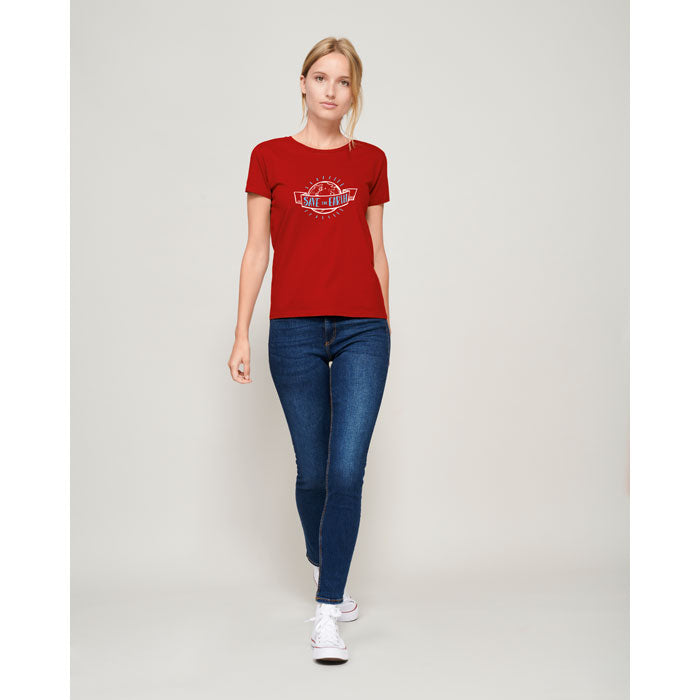 Women's Fitted Organic Cotton T-Shirt - 175 GSM | SOL'S PIONEER S03579