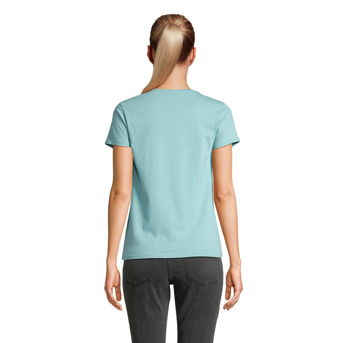 Women’s Fitted Organic Cotton T-Shirt - 150 GSM | SOL'S CRUSADER S03581