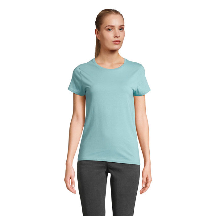 Women’s Fitted Organic Cotton T-Shirt - 150 GSM | SOL'S CRUSADER S03581