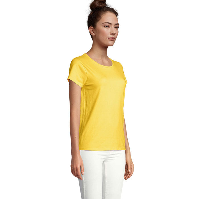 Women’s Fitted Organic Cotton T-Shirt - 150 GSM | SOL'S CRUSADER S03581