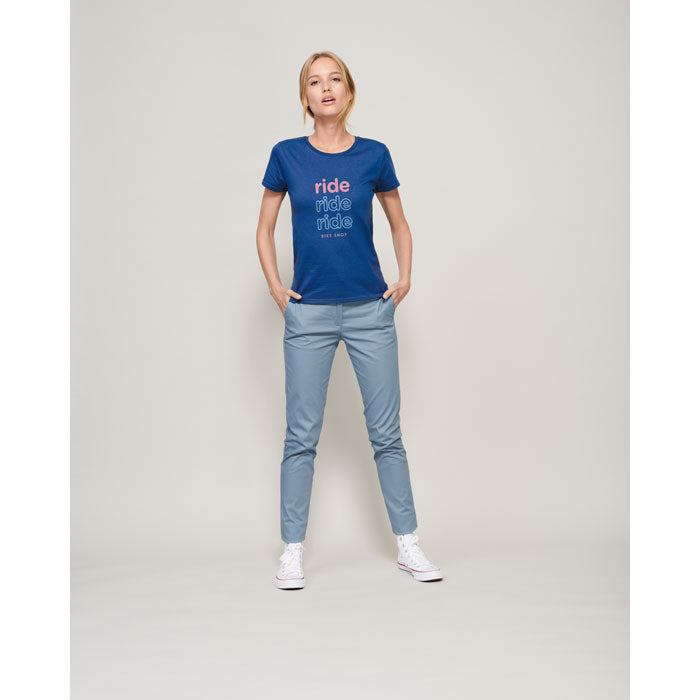 Women’s Fitted Organic Cotton T-Shirt - 150 GSM | SOL'S CRUSADER S03581