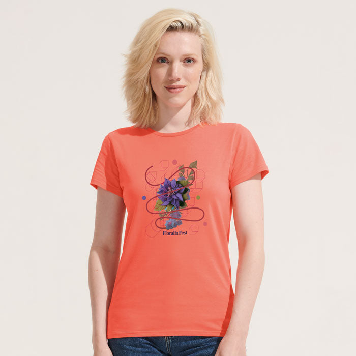 Women’s Fitted Organic Cotton T-Shirt - 150 GSM | SOL'S CRUSADER S03581