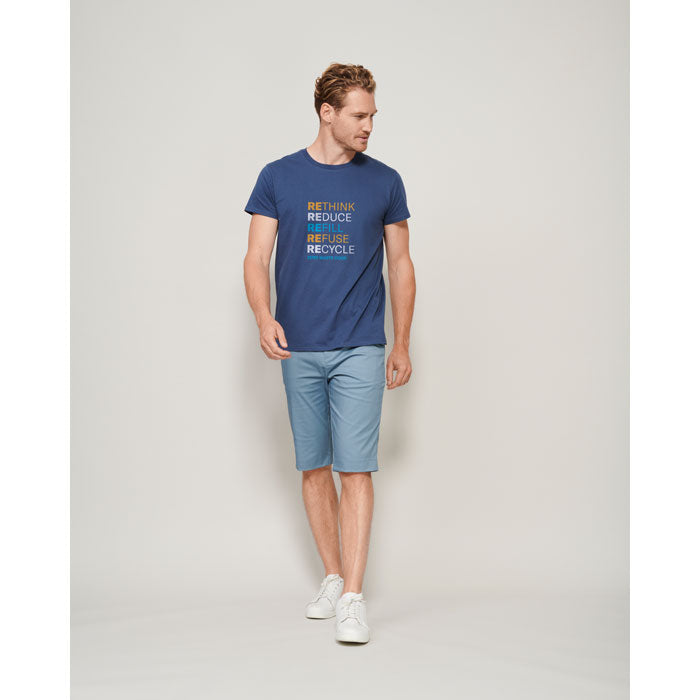 Men’s Fitted Organic Cotton T-Shirt - 150 GSM | CRUSADER MEN S03582