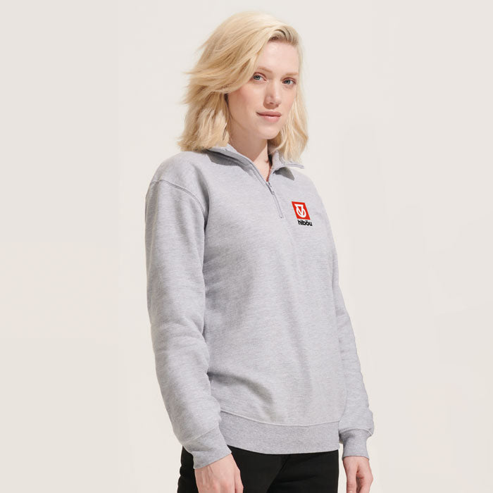 Unisex 1/4 Zip Sweatshirt - 280 GSM | SOL'S CONRAD S04234