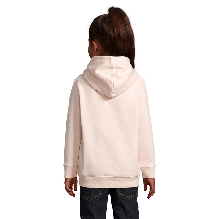 Kids' Organic Cotton Hooded Sweatshirt - 280 GSM | CONDOR KIDS S04238