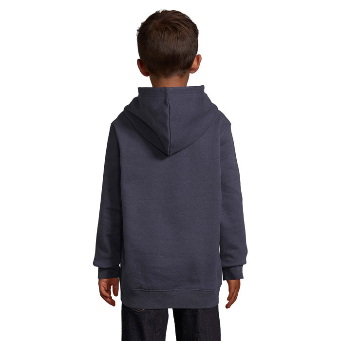 Kids' Organic Cotton Hooded Sweatshirt - 280 GSM | CONDOR KIDS S04238