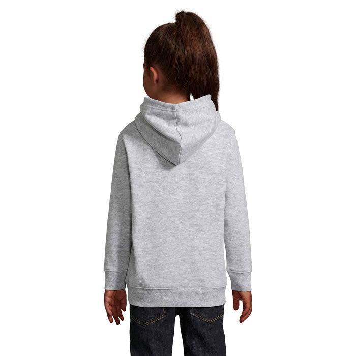 Kids' Organic Cotton Hooded Sweatshirt - 280 GSM | CONDOR KIDS S04238