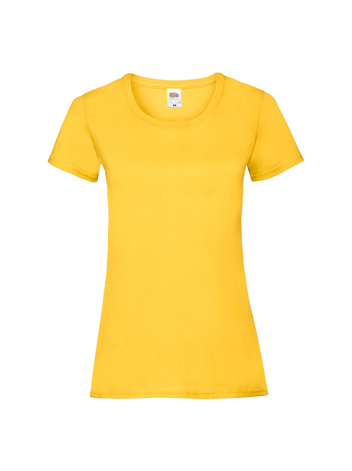 Camisetas Fruit of the Loom Value Weight Mujer 165gr