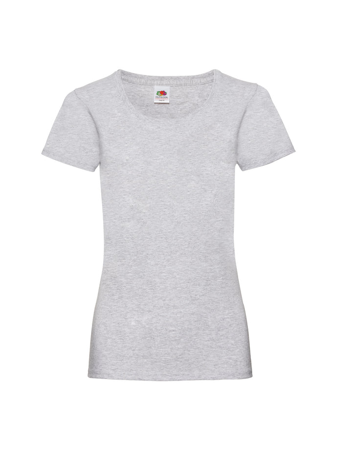 Camisetas Fruit of the Loom Value Weight Mujer 165gr