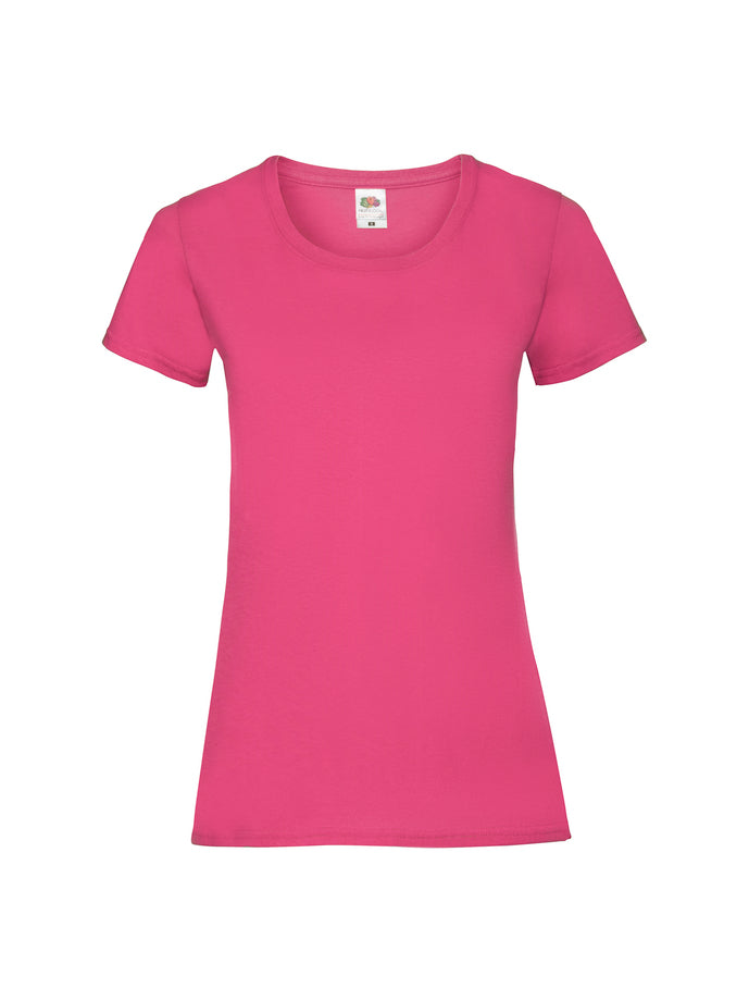 Camisetas Fruit of the Loom Value Weight Mujer 165gr