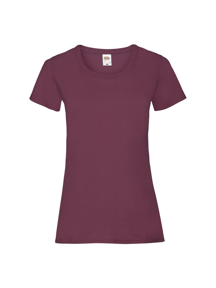 Camisetas Fruit of the Loom Value Weight Mujer 165gr